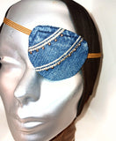 Unisex handmade eye patches, "THE HIGHLANDER"/ vision care/ cataract aid/ ocular aid/2 styles