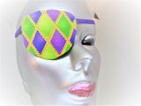 UNISEX HANDMADE EYE PATCH "PARTY TIME"/colorful design/eye care/health & beauty/cataract aid