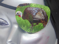 Unisex handmade eye patch "TOM TURKEY"/ 100% cotton/ eye care/ vision aid/ cataract aid/2 styles