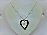 Woman's handmade pendant necklace "SAVOY"/handmade: larimar, bone, coconut/heart shaped/ONLY 1