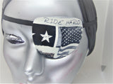 Unisex handmade cotton eye patches "MOTORCYCLE theme"/3 STYLES/eye care/vision aid/artisy