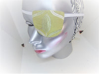 Woman's handmade cotton eye patch "THE SEXTON"/ health & beauty/ vision aid/ cataract aid