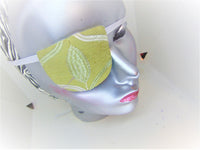 Woman's handmade cotton eye patch "THE SEXTON"/ health & beauty/ vision aid/ cataract aid
