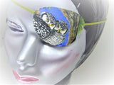 Unisex eye patch, "The Owl" handmade with 100% cotton/ Health & beauty/eye care/ cataract aid