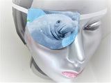 UNISEX HANDMADE EYE PATCH/MANATEE THEME/eye care/cataract aid/cotton