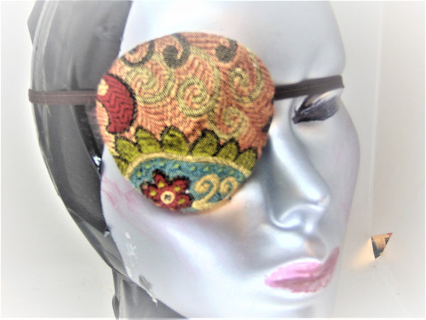 UNISEX HANDMADE CONVEX EYE PATCH "QING DYNASTY"/ EYE CARE/2 STYLES