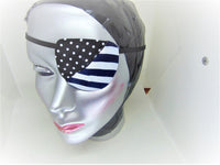 UNISEX EYE PATCH "POLKA DOTS & STRIPES"/ eye care/ cataract aid/ artsy