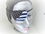 UNISEX EYE PATCH "POLKA DOTS & STRIPES"/ eye care/ cataract aid/ artsy