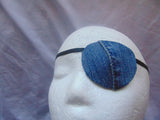 Unisex eye patch, "THE CAMELOT" handmade /vision care/cataract aid/health & body/ocular aid