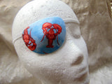 Adult unisex handmade eye patch/ LOBSTER theme/ cataract aid/ health & beauty/blind eye aid