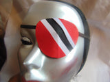 Unisex handmade eye patch "TRINIDAD & TOBAGO" /eye care/cataract aid/blind eye aid