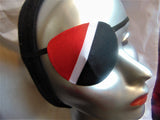 Unisex handmade eye patch "TRINIDAD & TOBAGO" /eye care/cataract aid/blind eye aid