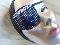 unisex eye patch with a Dallas-Cowboy theme/ NFL item/football theme/eye care/cataract aid